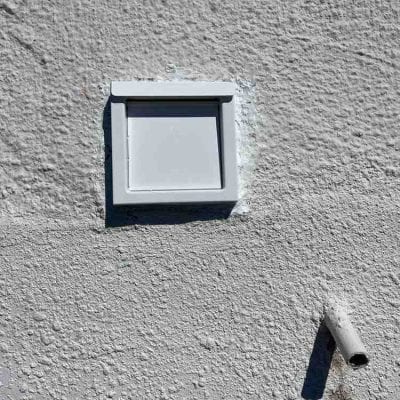 cover Ventilation pipe hole