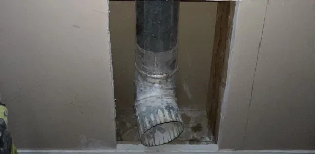 Dirty Ventilation pipe